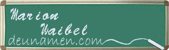 Marion Waibel Visitenkarte